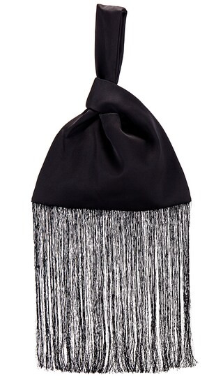 Nanushka Jen Fringe Bag in Black. | Revolve Clothing (Global)