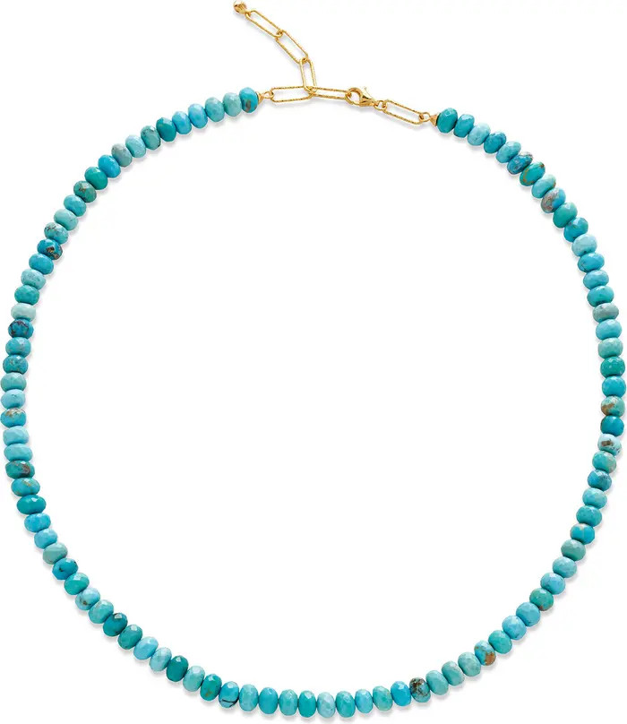 Monica Vinader Beaded Turqouise Necklace | Nordstrom | Nordstrom