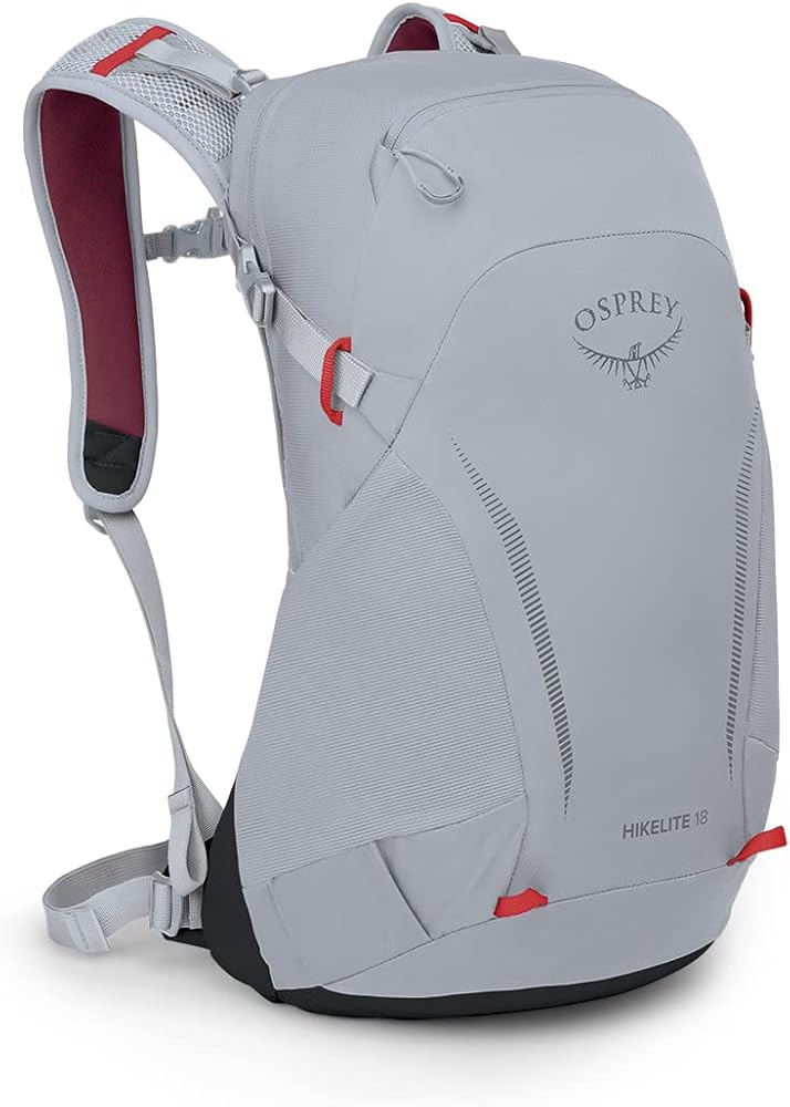 Osprey Hikelite 18L Unisex Hiking Backpack, Silver Lining | Amazon (US)