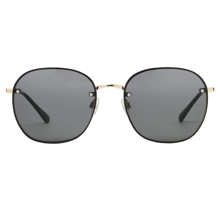 Foster Grant Women's Oversized Fashion Sunglasses Gold | Walmart (US)