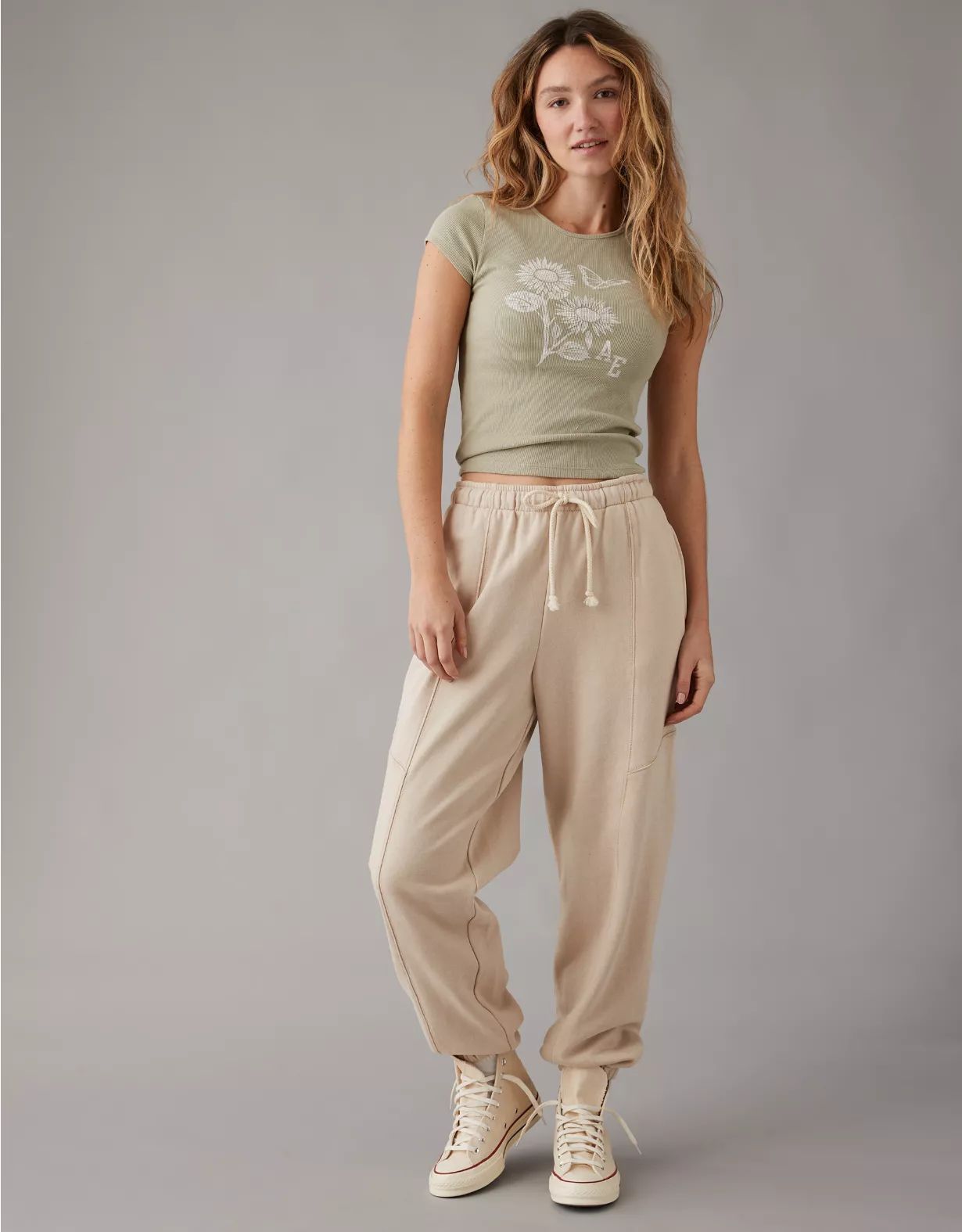 AE Baggy Parachute Jogger | American Eagle Outfitters (US & CA)