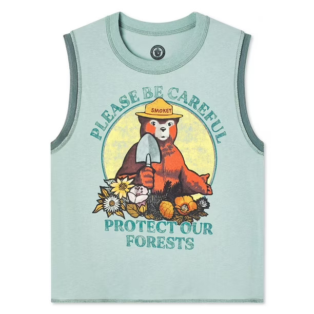 Smokey Bear Women's Graphic Tank, Sizes XS-XL | Walmart (CA)