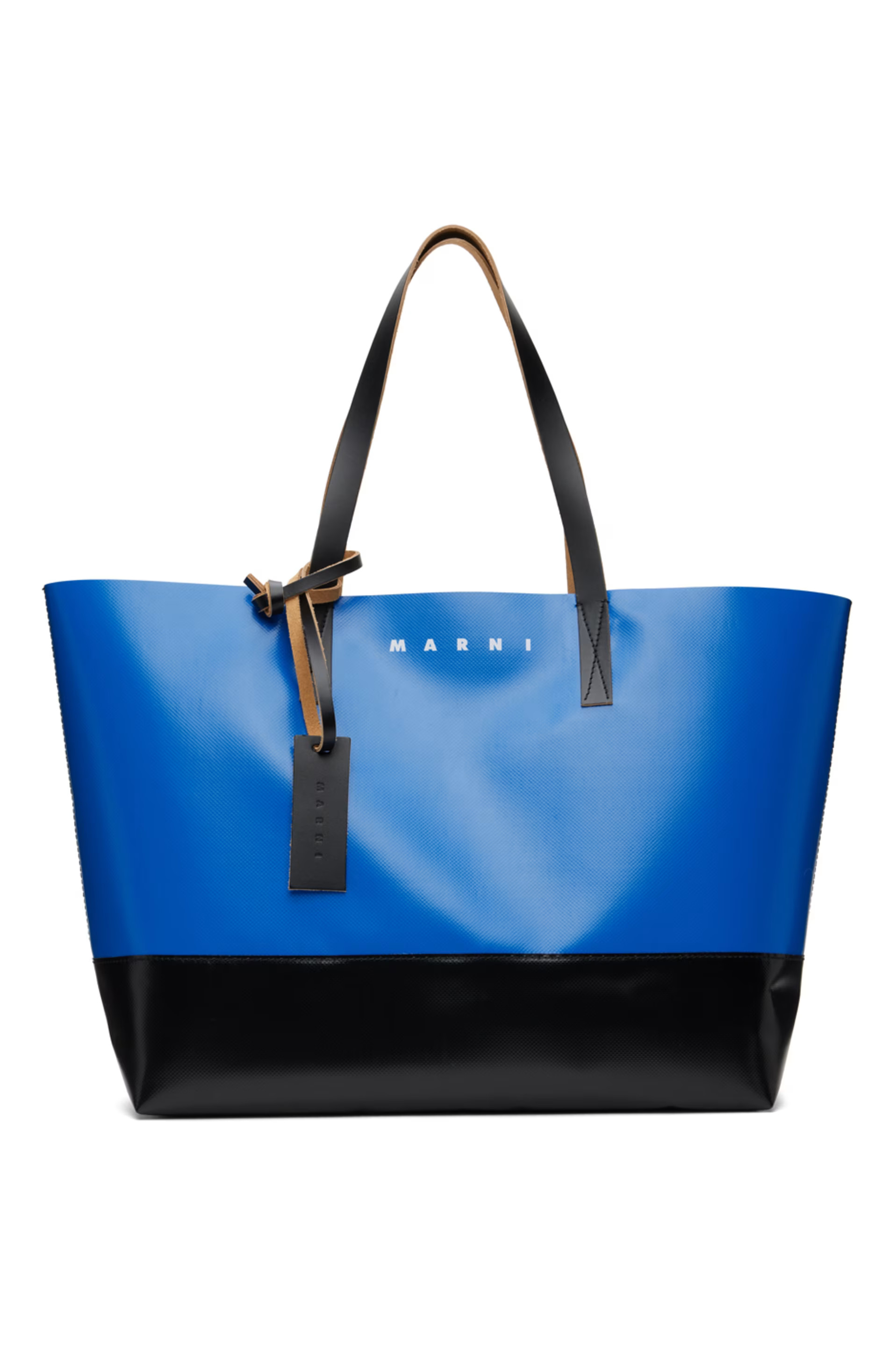 Blue & Black Tribeca Tote | SSENSE