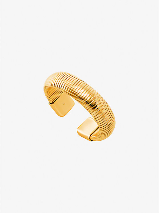 Precious Metal-Plated Brass Cuff | Michael Kors US