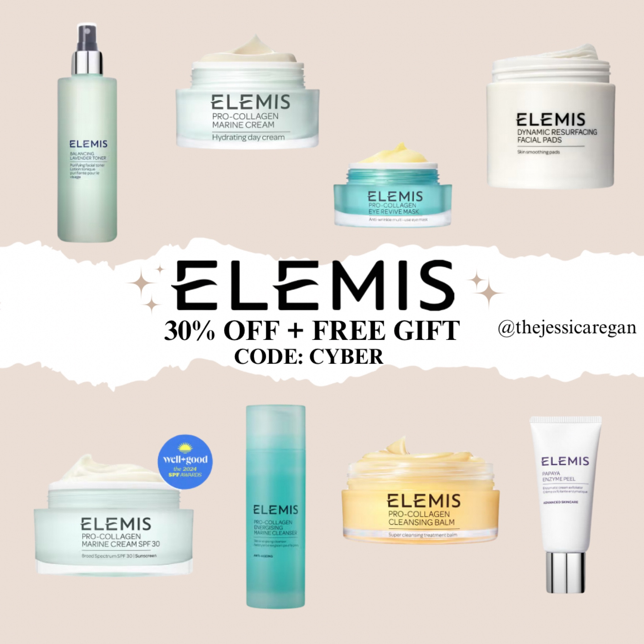 My MVPs for skincare!  30% off + free gift (with $150 purchase).  Time to stock up! 

#elemis #skincaresale #skincareroutine #healthyskin #selfcare #glowingskin #skincareaddict #beautycommunity #beautydeals

#LTKBeauty #LTKSaleAlert #LTKCyberWeek