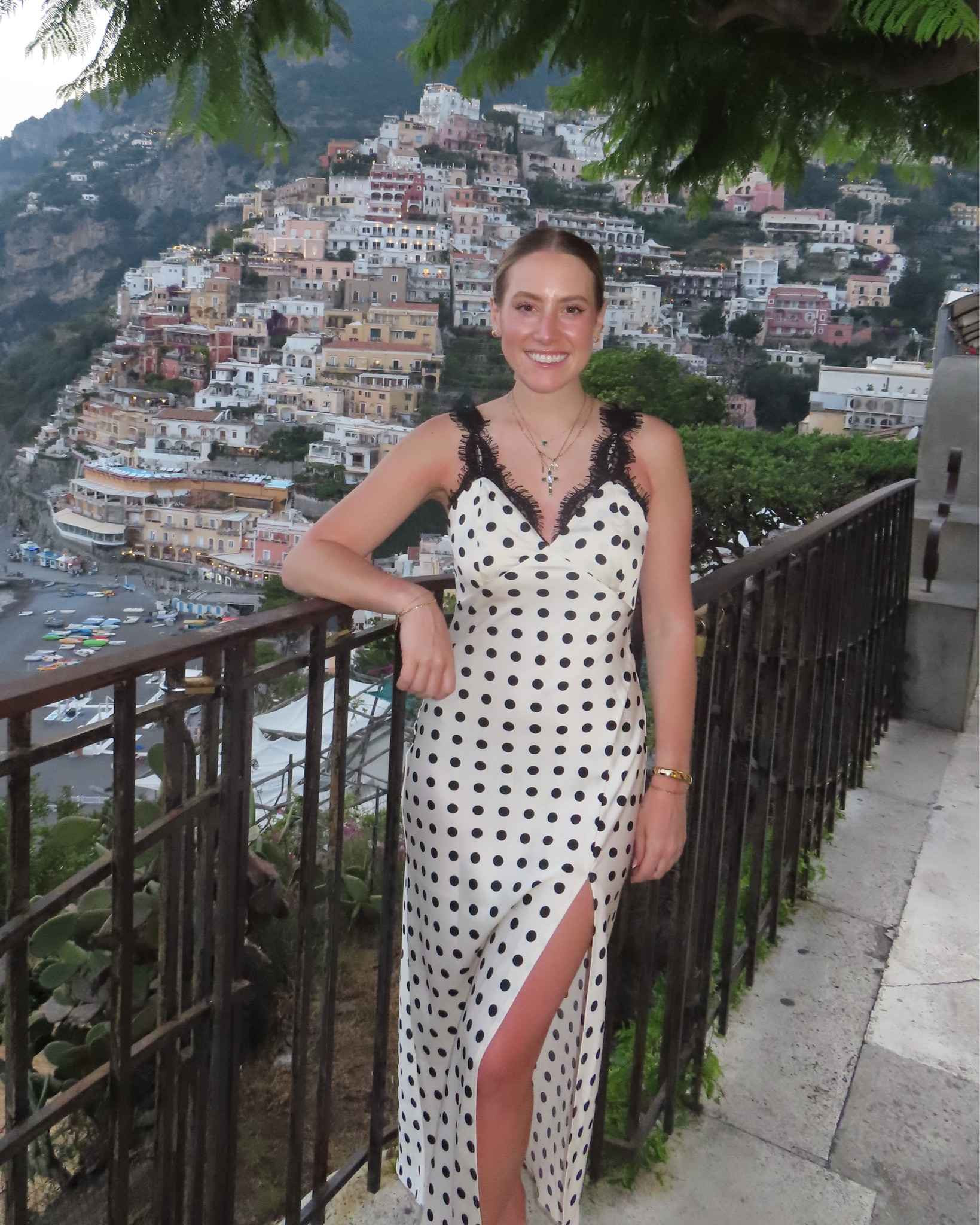 Polka dot dress of my dreams, perfect for a night out in Positano!🖤

#LTKSummerEdit #LTKU #LTKStyleTip