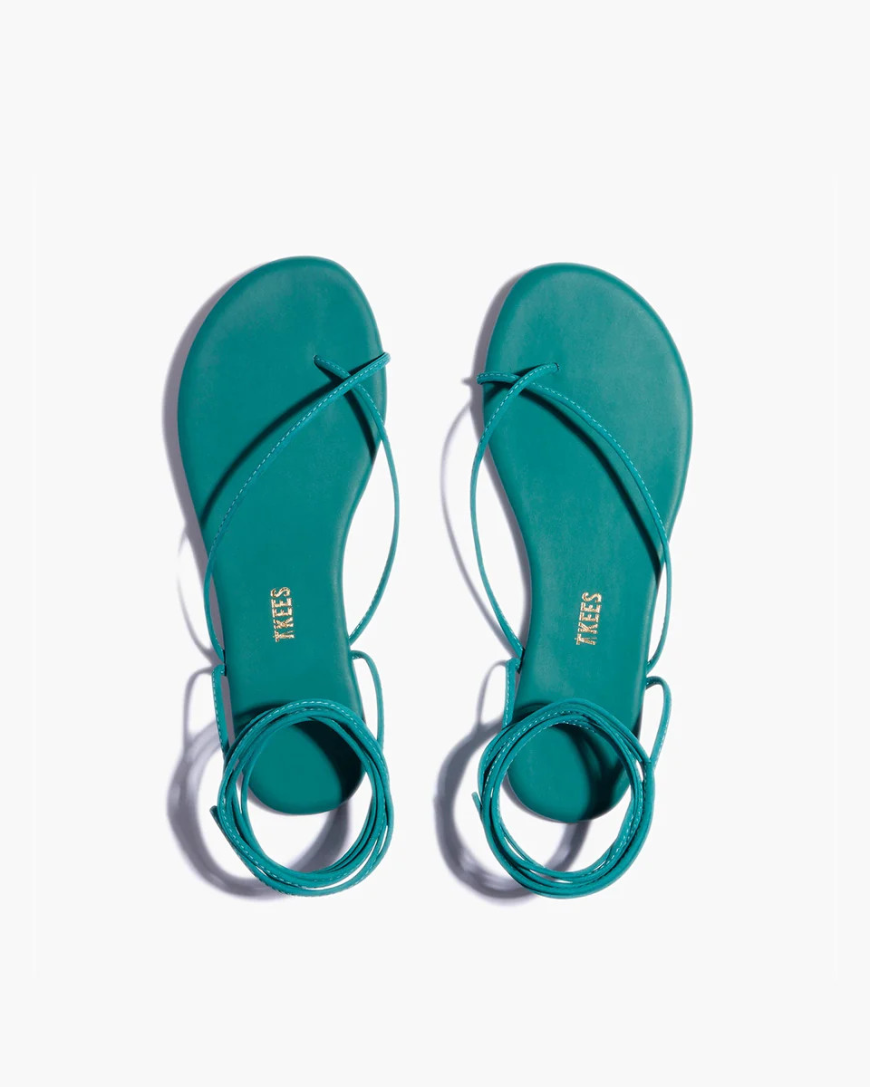 Roe Pigments in Emerald | Sandals | Women's Footwear | TKEES