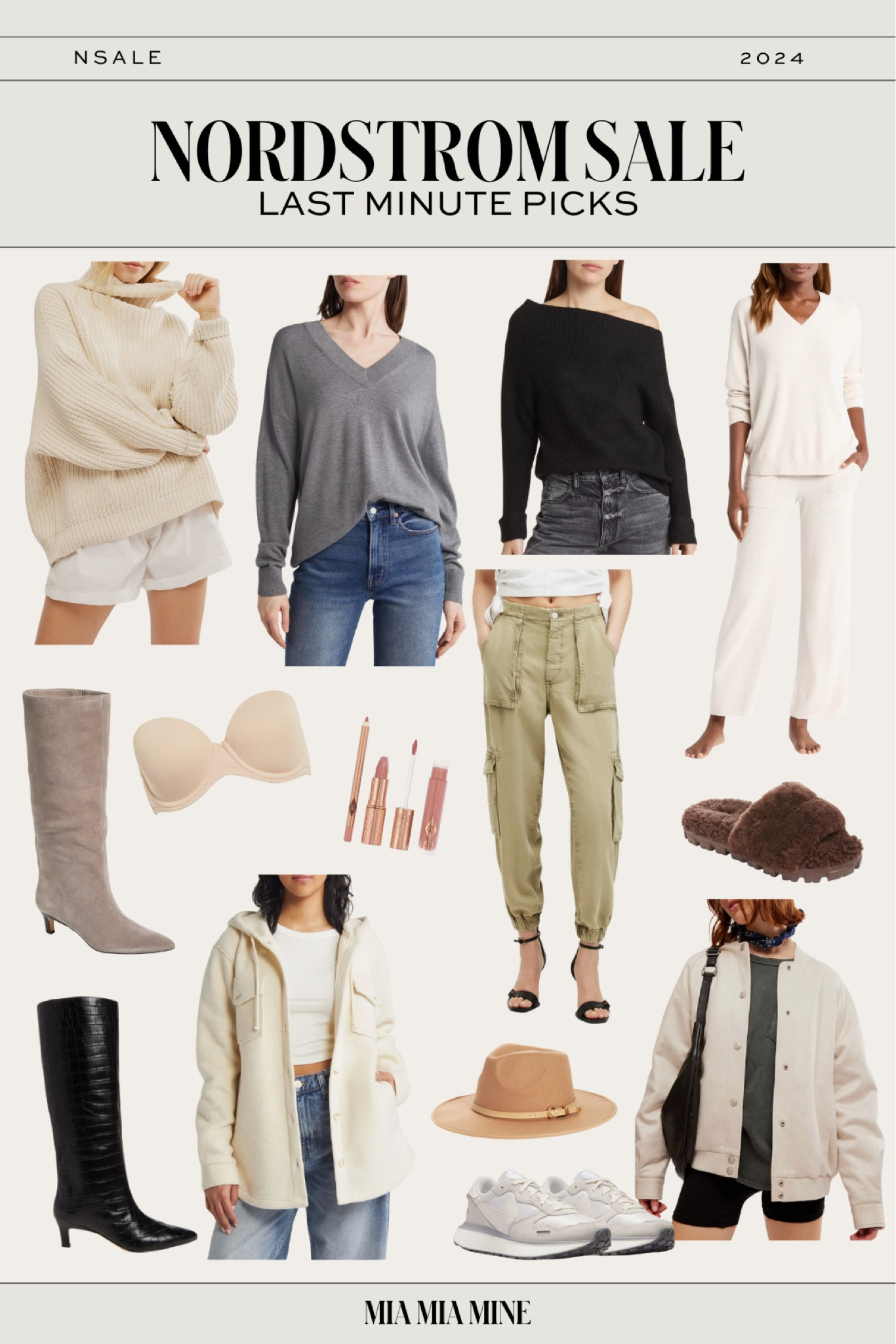 Nordstrom anniversary sale outfit / NSALE style picks
Thread & supply shacket
Fall sweaters
Nsale boots in stock
Ugg slippers
free people bomber jacket 
Lounge sets

#LTKFindsUnder100 #LTKxNSale #LTKSeasonal