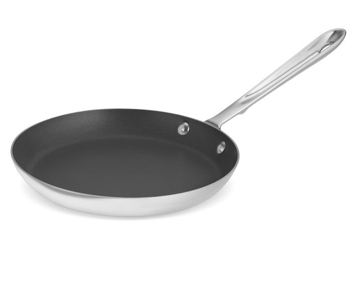 All-Clad d5 Stainless-Steel Nonstick Omelette Pan | Williams-Sonoma