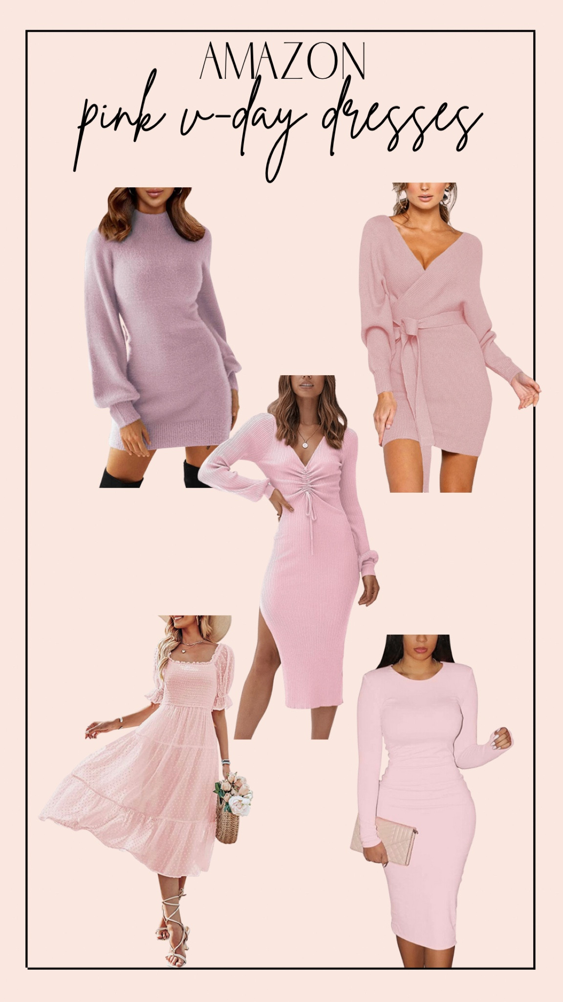 Valentines Day, pink Valentine's Day dress, Amazon dresses, Amazon Valentine's Day, bump friendly dresses

#LTKunder100 #LTKbump #LTKSeasonal