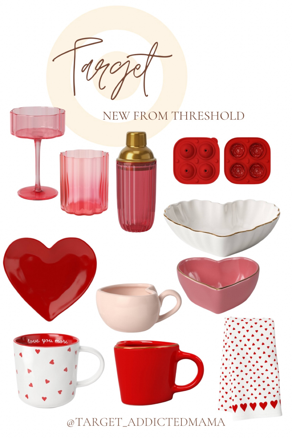 New Arrivals from Threshold
Valentines Glassware from Target


#LTKGiftGuide #LTKHome #LTKHoliday