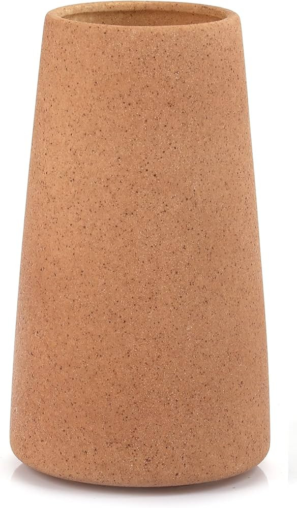 Simple Vase for Flowers Plants, Matte Vases for Modern Table Shelf Home Decor Wedding Boho Decor,... | Amazon (US)