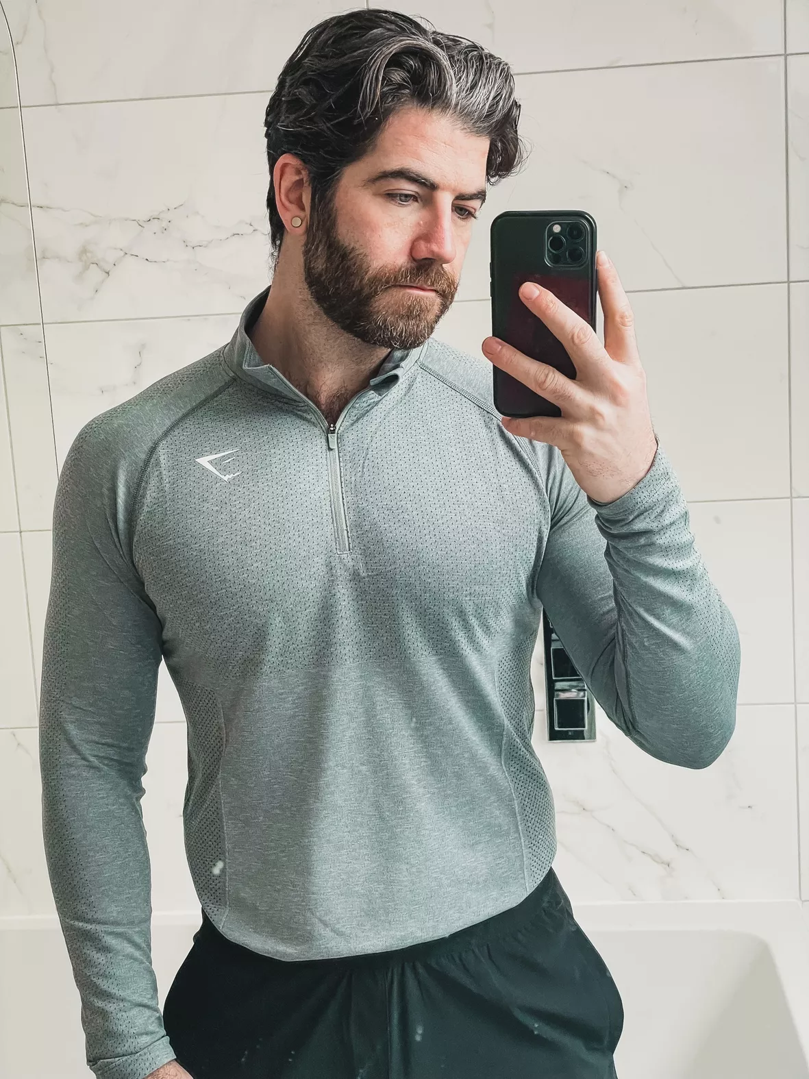 Gymshark on X: Built to keep you going. Seamless 1/4 Zip Pullover. Shop  the look at   / X