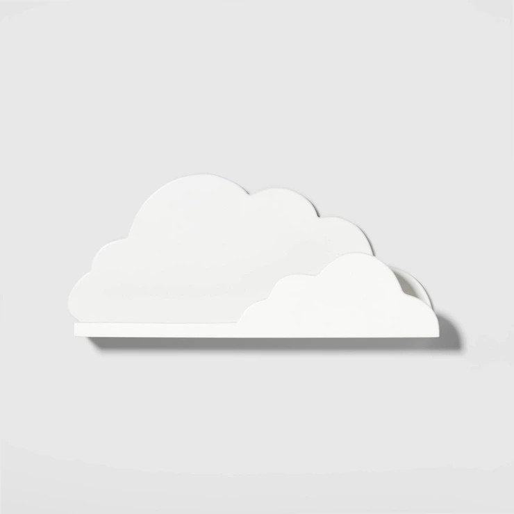 Cloud Decorative Wall Shelf White - Pillowfort™ | Target