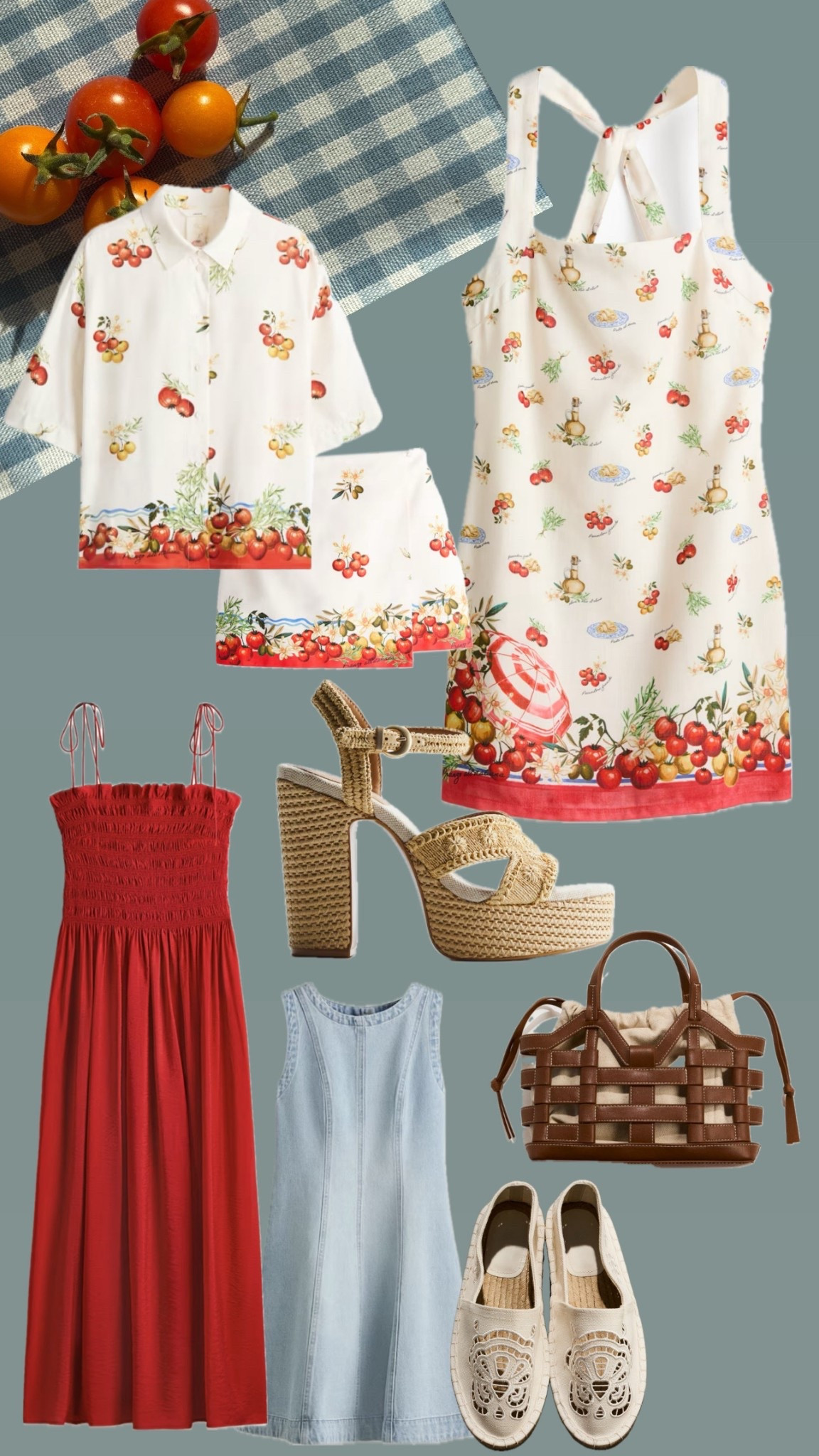 New arrivals from H&M all the summer tomato vibes, soft girl looks/ outfit inspo- Mother’s Day looks- vacation look inspo - red - #momstyle #softgirl #newarrival #tomato 

#LTKSeasonal #LTKmomlife #LTKMothersDay