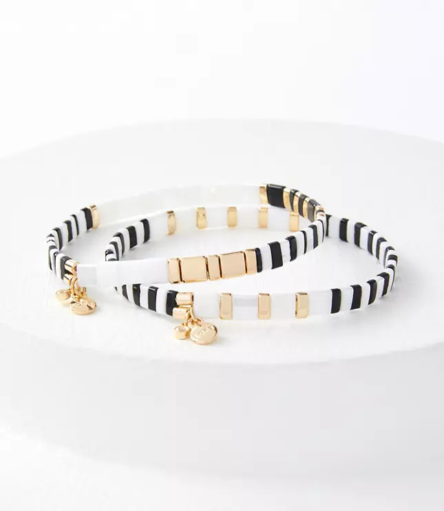 Chicklet Bracelet Set | LOFT