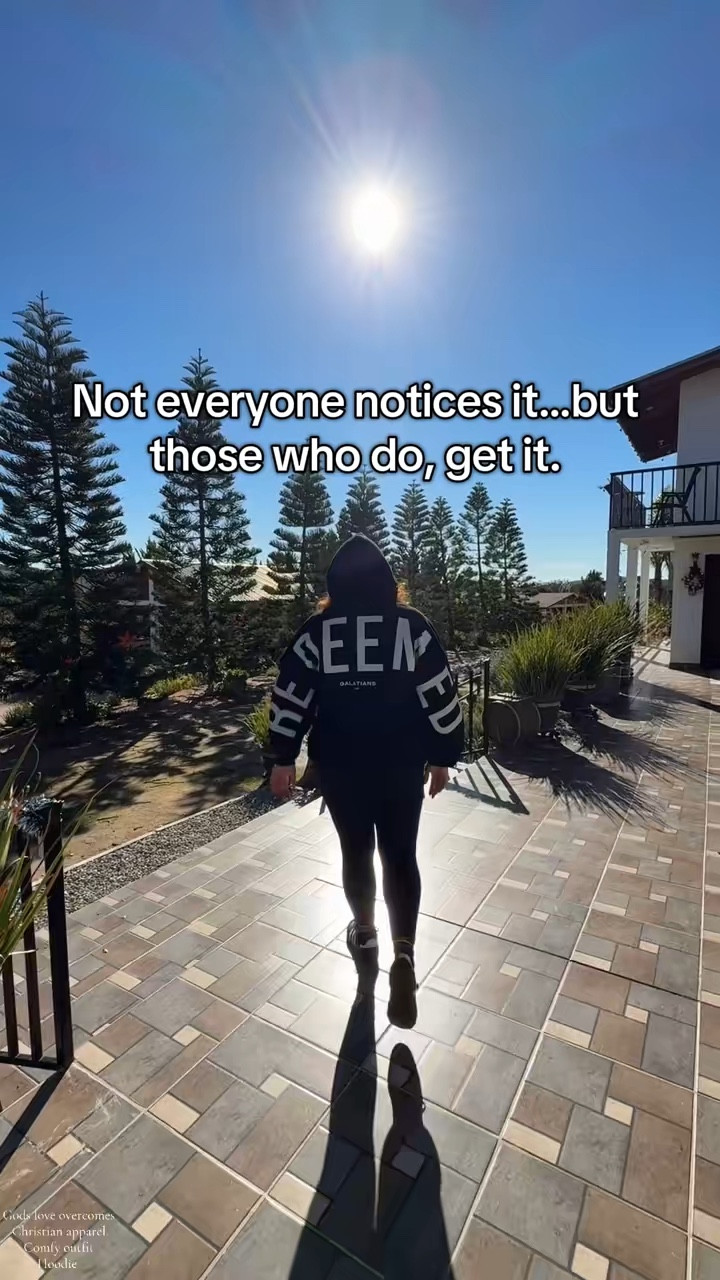 Sometimes you just need the reminder 🤍

Redeemed.
GLOW — God Loves Overcomes.

No matter the season, His love always overcomes.

#Redeemed #GodLoves #FaithBased #ChristianApparel #GraceOverGuilt #FaithJourney

#LTKOver40 #LTKSpringSale #LTKSaleAlert