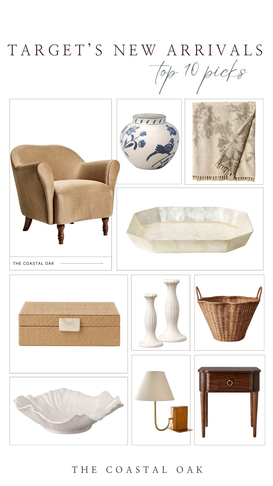 Loving the Target new home arrivals! So luxe for less
