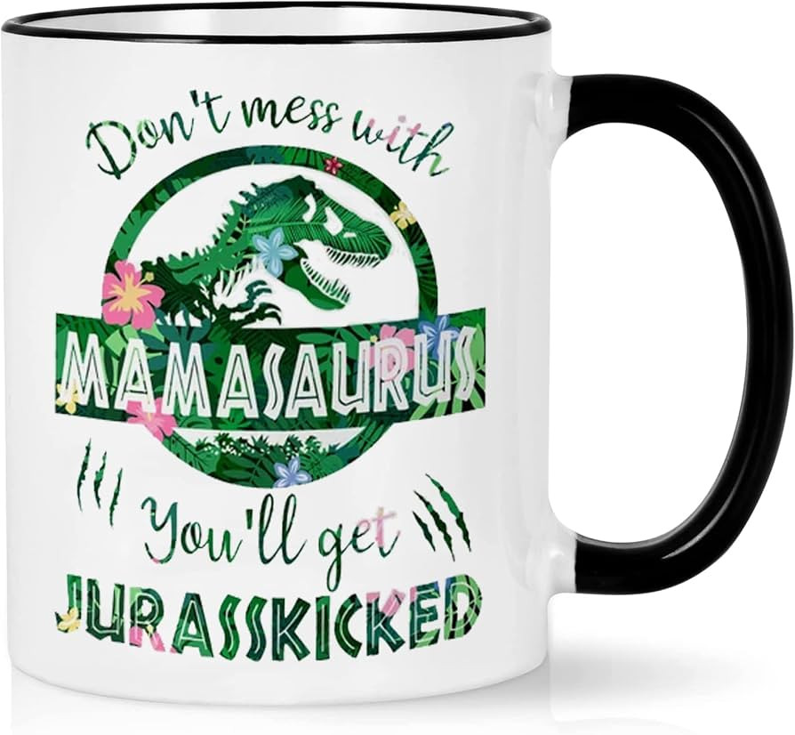 Gifts for Mom from Daughter,Son,Mamasaurus Coffee Mug Gift for Mother's Day Mom Gifts Mom Birthda... | Amazon (CA)