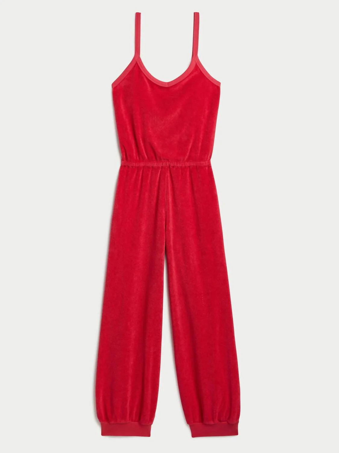 Women's Giorgi Tank Jumpsuit In Terry Raspberry | Shop Simon