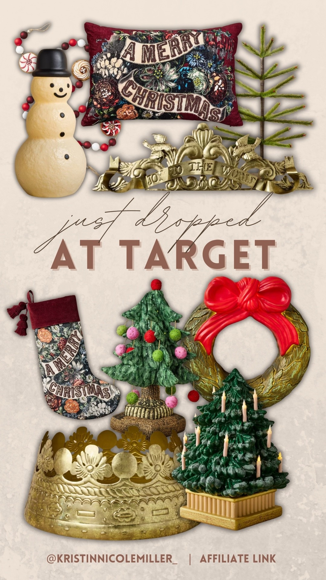 New Target Christmas decor that will make your space so cozy and ready for the holiday season!🎄💫

#LTKSeasonal #LTKHoliday #LTKHome