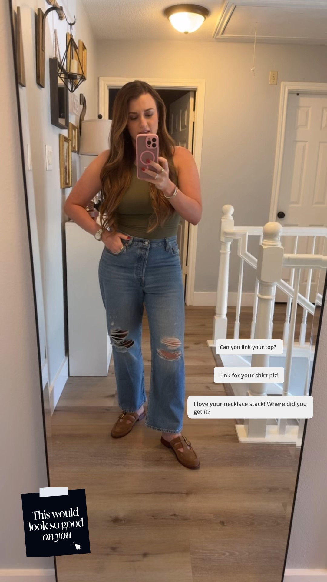 Had some questions on instagram asking about my outfit today. Linking what I can for you! 

#LTKStyleTip #LTKMidsize #LTKFindsUnder100