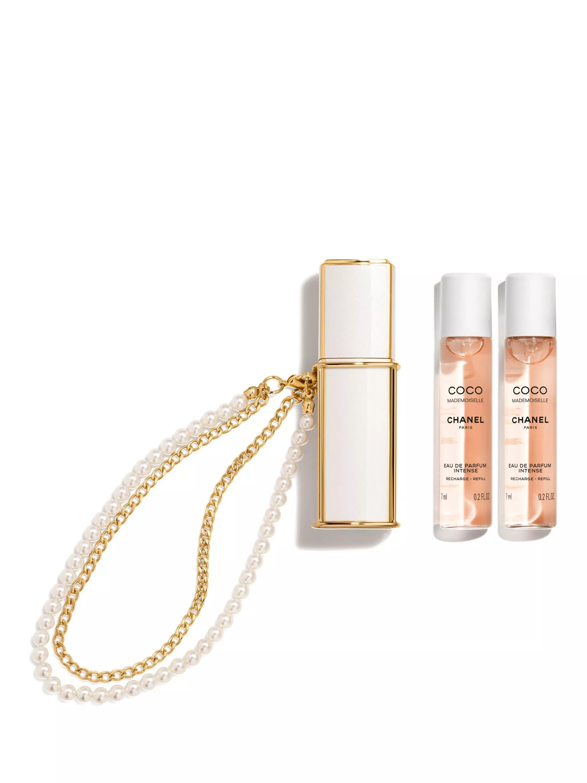 CHANEL Coco Mademoiselle Eau de Parfum Intense Refillable Purse Spray, 3 x 7ml | John Lewis (UK)
