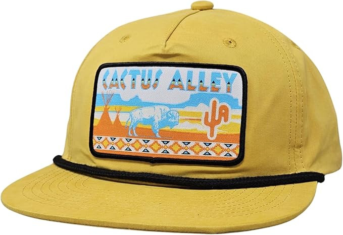 Western Lifestyle Texas Ranch Rodeo Inspired Adjustable Snapback Patch Hat | Amazon (US)
