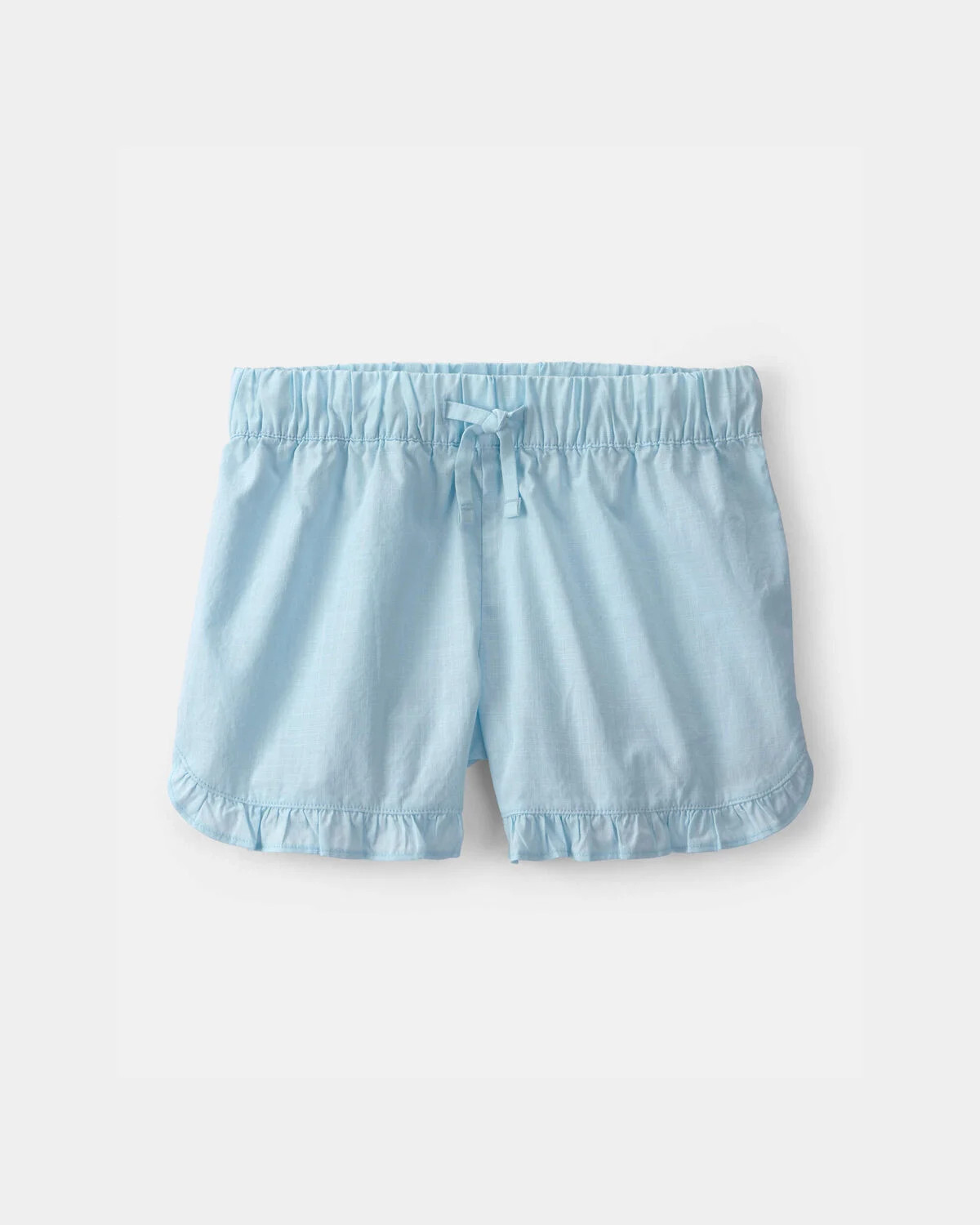 Girls Ruffle-Trim Shorts - Blue | Carter's | Carter's Inc
