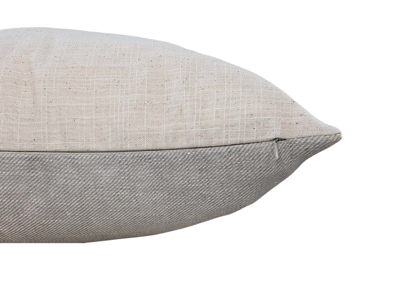 WISTERIA  Cream Hemp Cotton Cushion Cover Hemp Linen Pillow | Etsy UK | Etsy (UK)