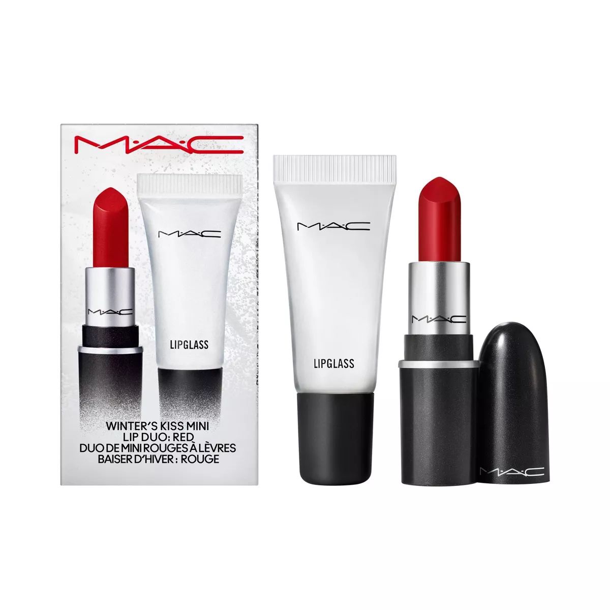MAC Winters Kiss Mini Lipstick Cosmetic Set - Red - 2pc - Ulta Beauty - Ulta Beauty | Target