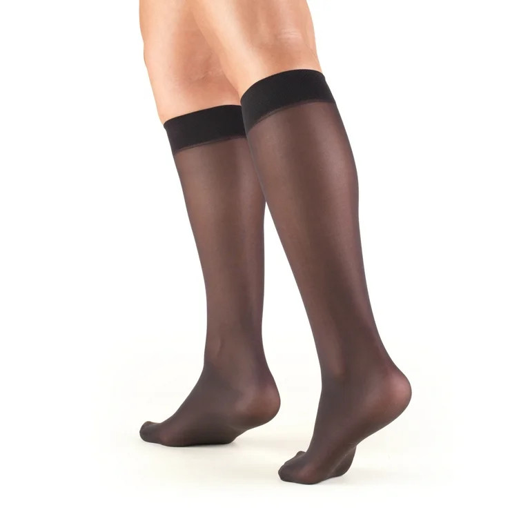 Truform Women's Sheer, Knee High Stockings 8-15 mmhg - Walmart.com | Walmart (US)
