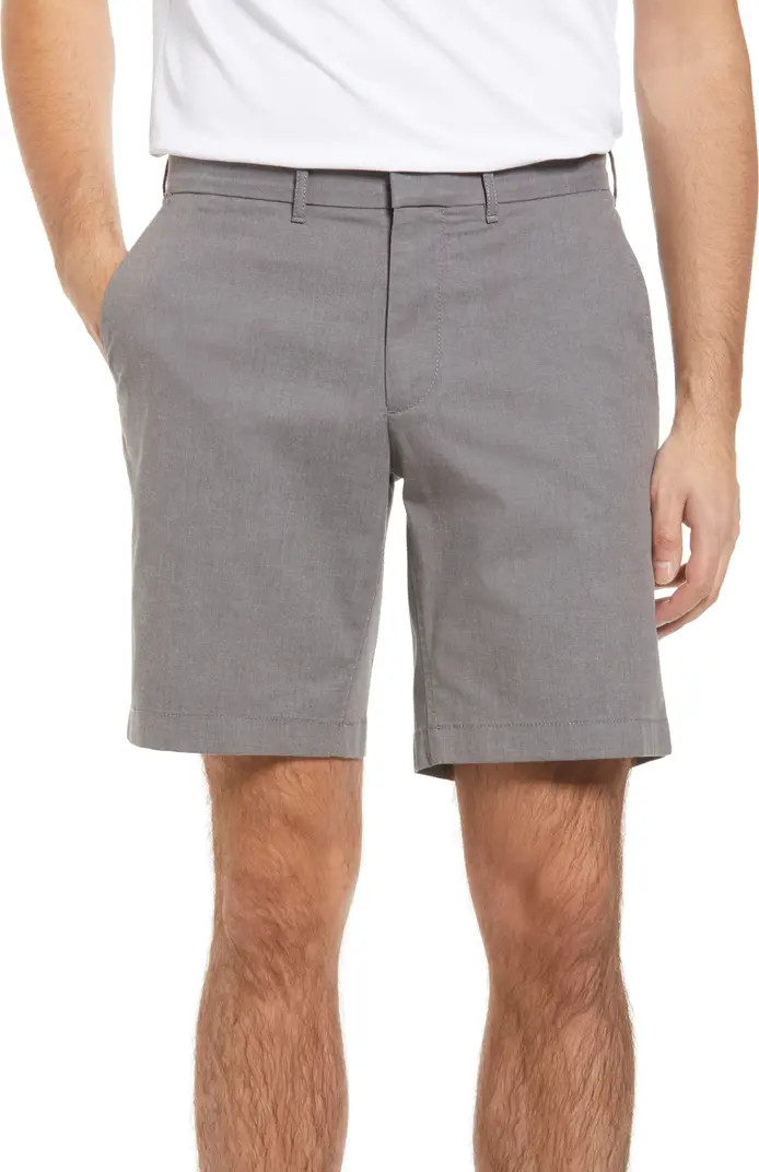 Slim Fit CoolMax® Flat Front Performance Chino Shorts | Nordstrom