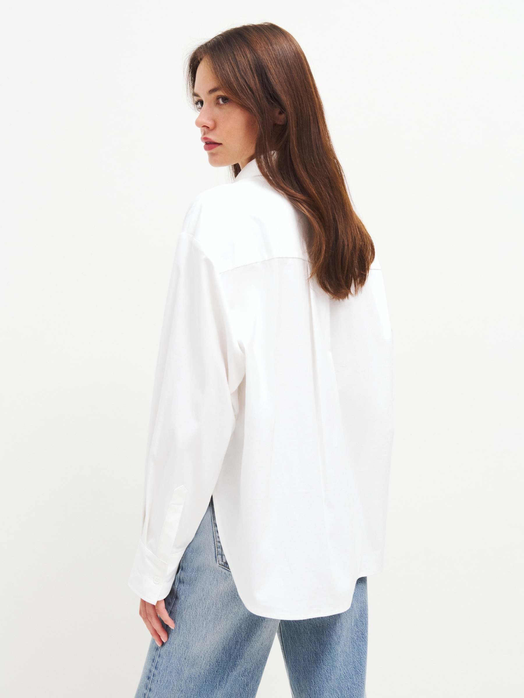 Andy Oversized Shirt | Reformation (Global)