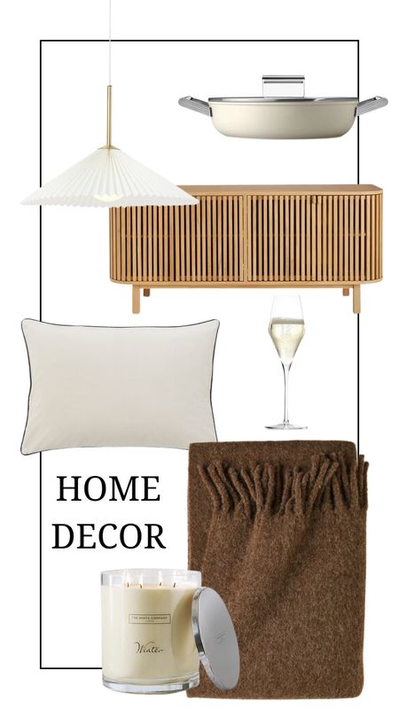 Cosy home decor 🤎

John lewis, h&m home, white lamp, brown plaid, sideboard, champagne glasses, Smeg pods 

#LTKhome #LTKstyletip #LTKHoliday