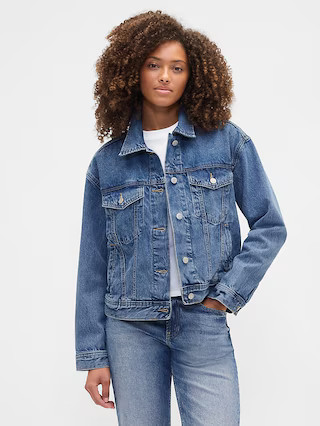 Relaxed Icon Denim Jacket | Gap Factory