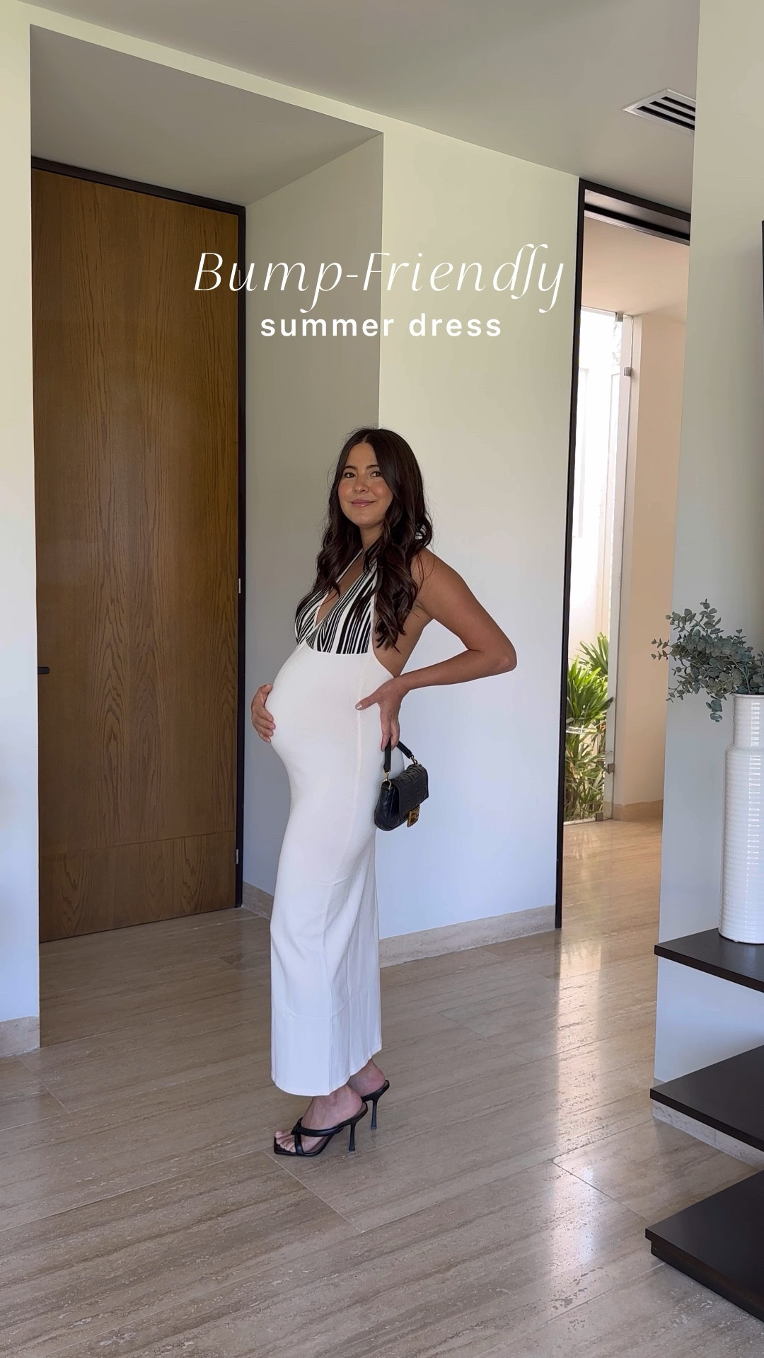 I’m 25 weeks pregnant. Pre-pregnancy size was a M but sized up to a L for the bump! Super comfy and stretchy.

Tengo 25 semanas de embarazo. Mi talla antes del embarazo era M y compré talla L! Muy cómodo y elástico. 

#LTKbump #LTKfindsunder100 #LTKsummer #LTKseasonal pregnancy, pregnancy shoot, maternity clothes, maternity, bump friendly, bump-friendly, pregnancy 