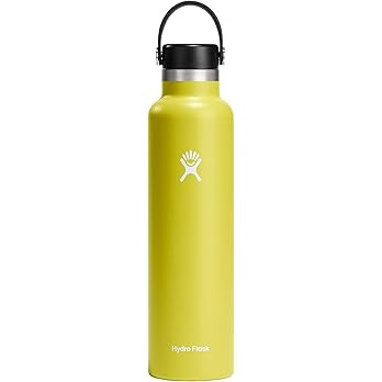 Hydro Flask Stainless Steel Standard Mouth Water Bottle with Flex Cap and Double-Wall Vacuum Insu... | Amazon (US)