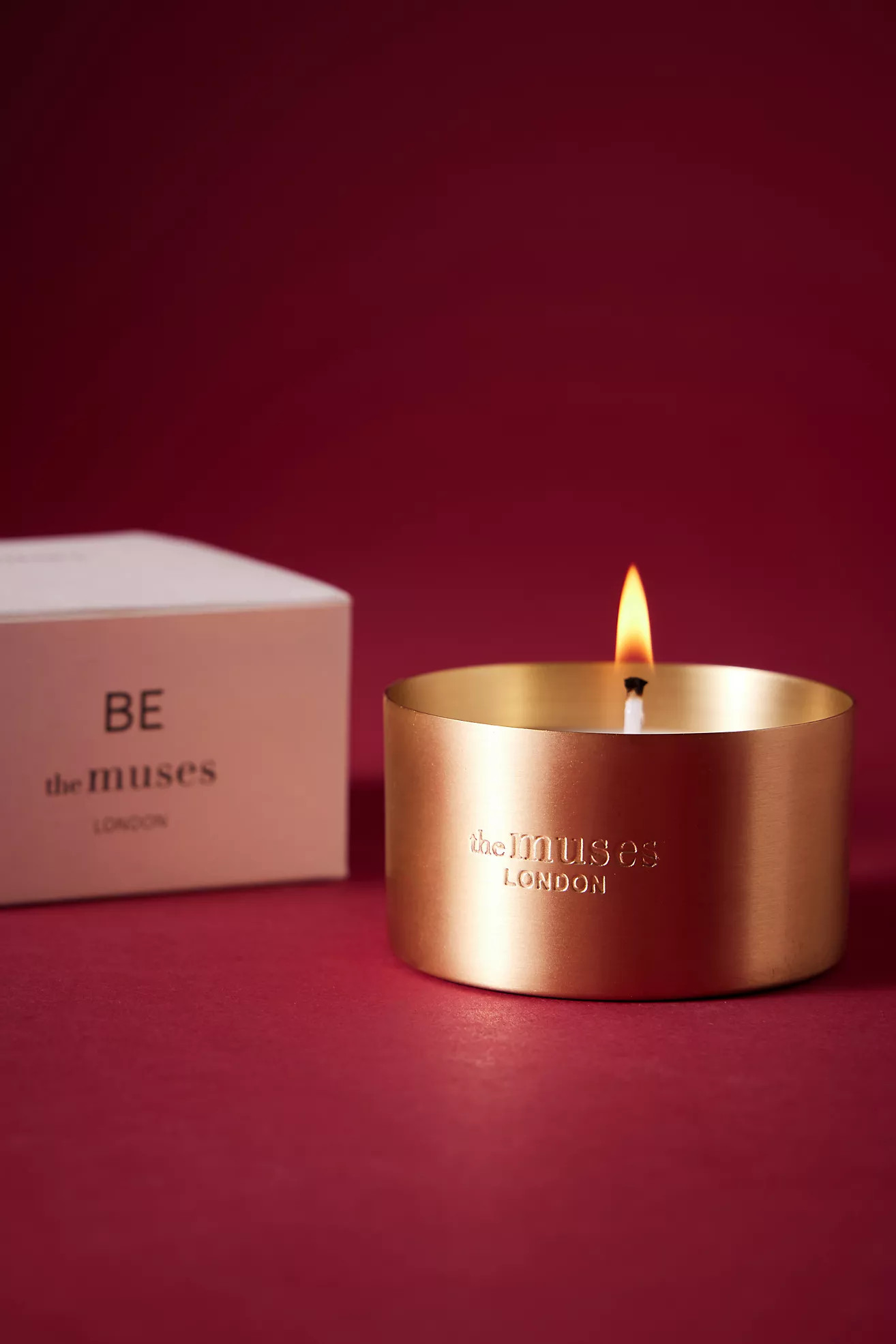 The Muses Be Fresh Woody Brass Candle, Small | Anthropologie (UK)
