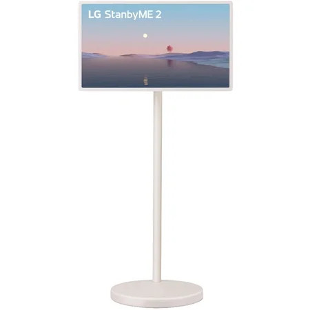 LG 27" StanbyME 2 Portable Touch Screen w/ Folio Cover, QHD (2560×1440), Dolby Vision, HDR10, Filmmaker Mode, Built-in Battery (up to 4 hrs), Full Swivel Rotation – 27LX6TYGA (2025) | Walmart (US)