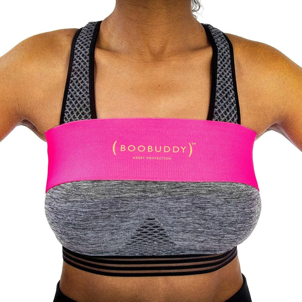 Boobuddy Breast Support Band for Women - Sports Bra Boob Stabilizer Compression Strap for Zero Bo... | Amazon (US)