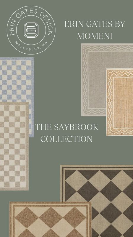NEW: The Saybrook Collection by Erin Gates and Momeni 

#LTKhome