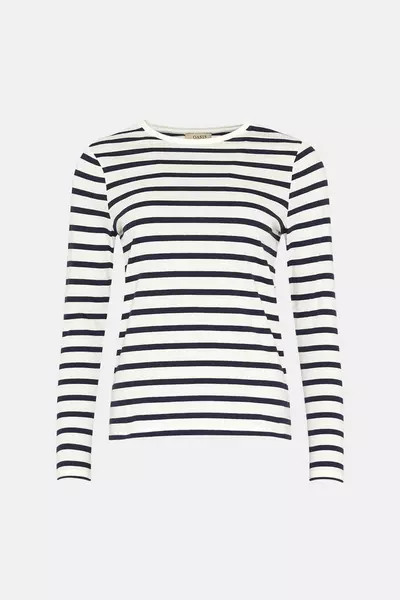 Essential Stripe Crew Neck T-shirt | Debenhams UK