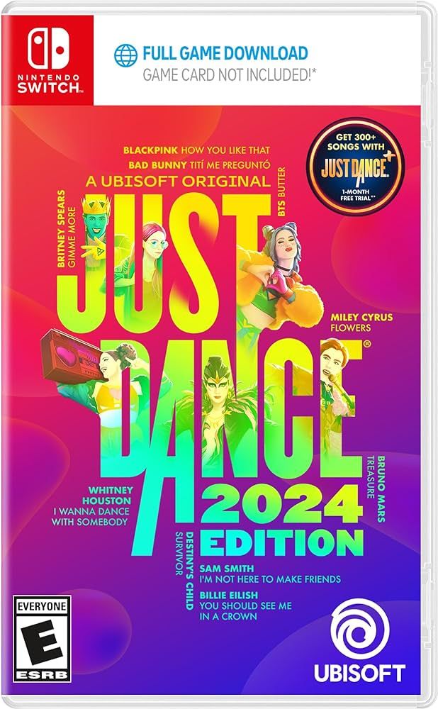 Just Dance 2024 Edition - Amazon Exclusive Bundle | Nintendo Switch (Code in Box & Ubisoft Connec... | Amazon (US)