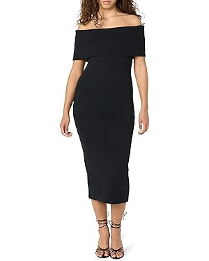 The Drop Women's Lora Off The Shoulder Midi Sheath Dress | Amazon (US)