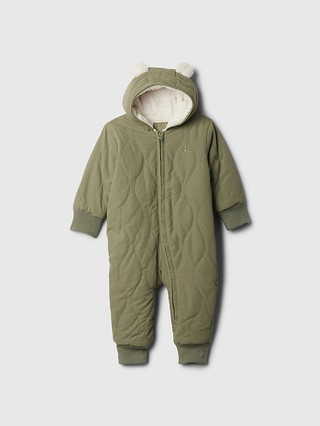 Baby Quilted Sherpa One-Piece | Gap (CA)