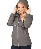 Charles River Apparel womens New Englander Wind & Waterproof Rain Jacket, Grey, 4XL | Amazon (US)