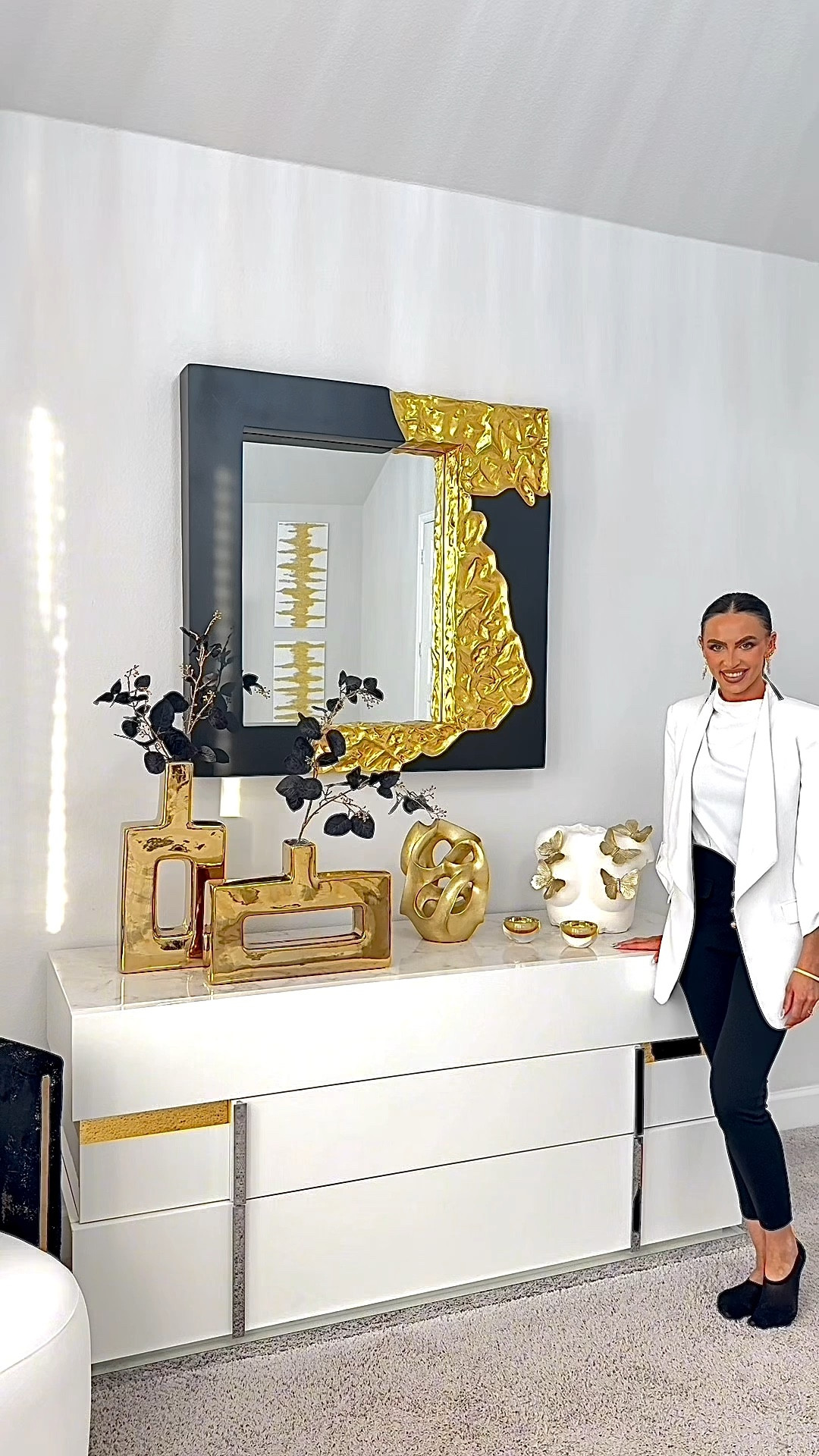 Sideboard styling with Z GALLERIE 

✨Use code KK5 for 5% OFF ✨

#LTKHome