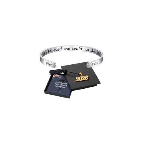 M MOOHAM Graduation Gift for Her 2026, Graduation Gift with Card Box Class of 2026 Gifts Middle High School College Senior Grad Gifts Bracelet Jewelry for Her Women Male best Friends Sister Nurse | Amazon (US)