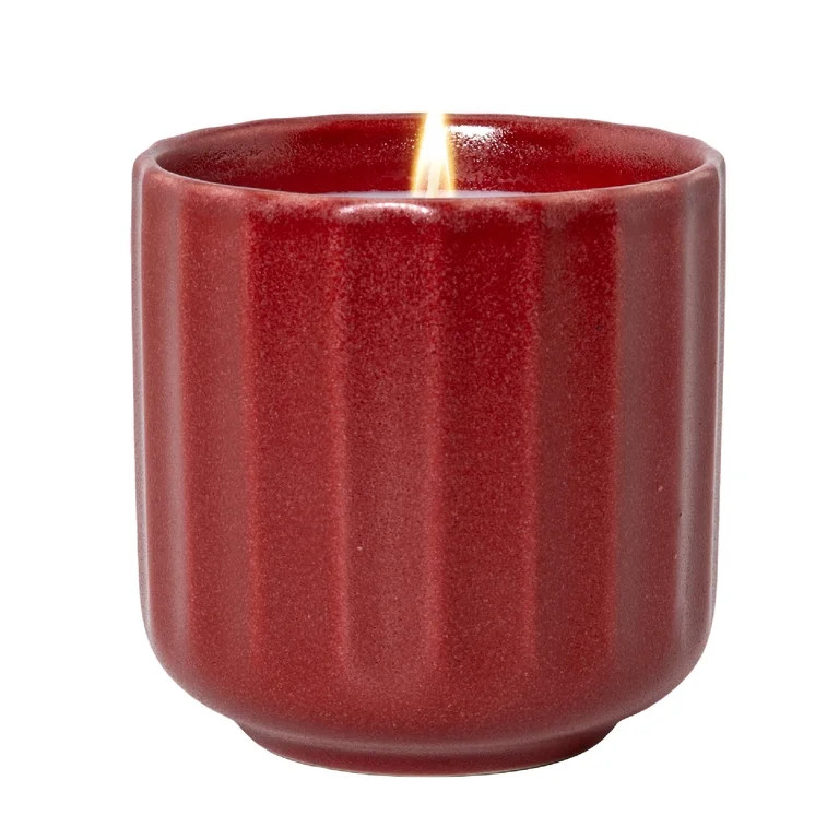 Better Homes and Gardens 1-Wick Fluted Jar Candle, Juicy Mandarin, 8 oz | Walmart (US)